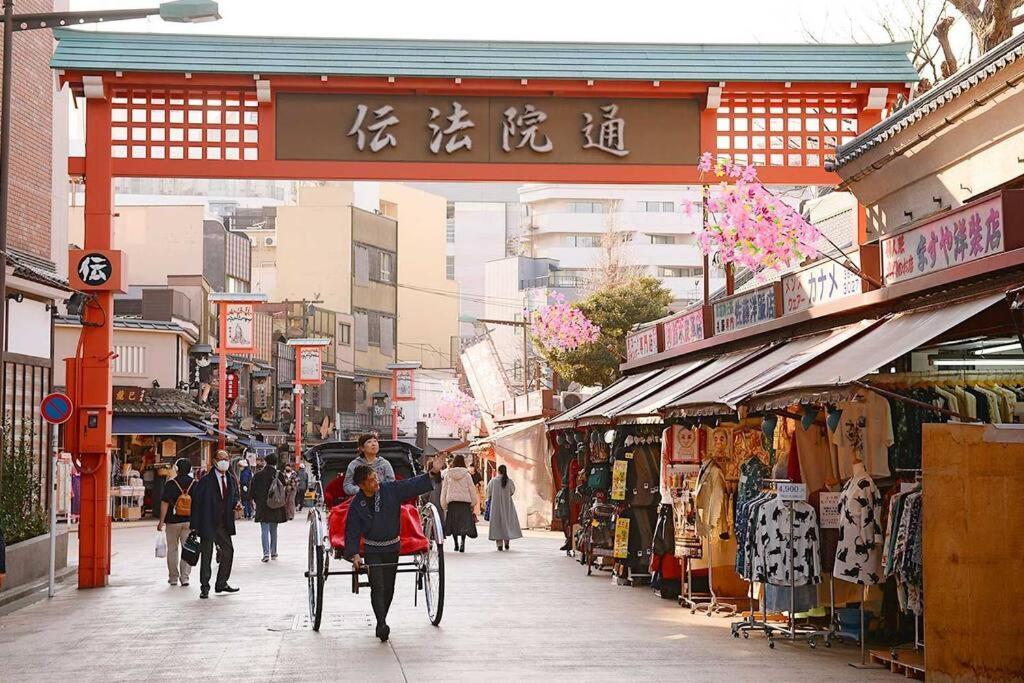 شقة *301 Oshiage Sta 3Mins Walk! Wi-Fi Elevator طوكيو المظهر الخارجي الصورة